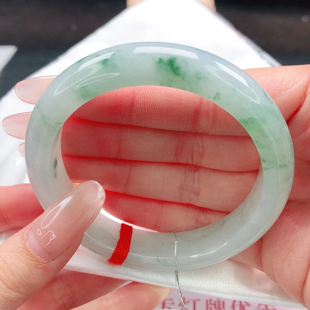 未镶嵌手镯翡翠56圈