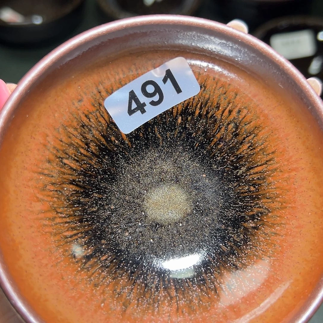 茶盏全手工原矿原釉建盏