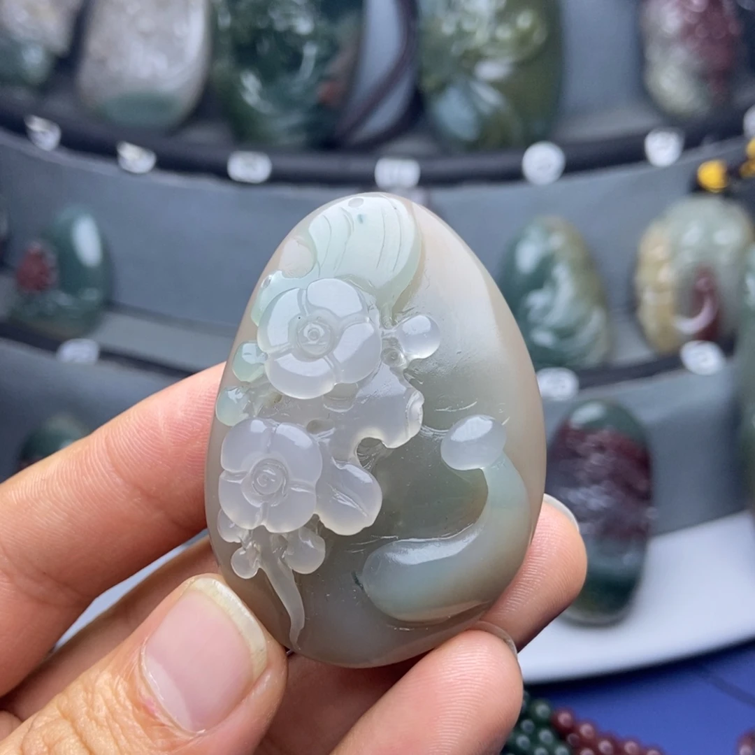 玛瑙/玉髓未镶嵌颈饰