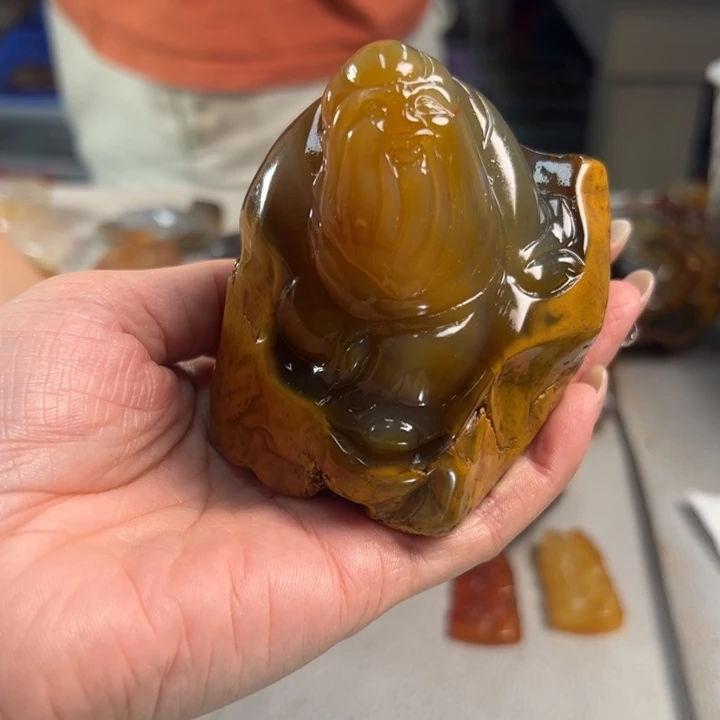 玛瑙/玉髓吊坠(不含链)未镶嵌