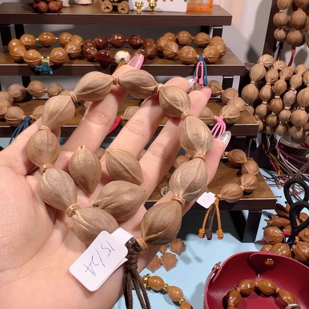 非金属木质金*二梅林铁核15.24三面佛