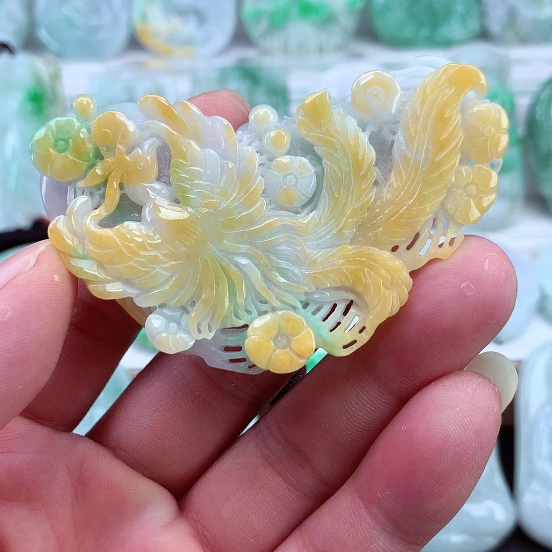 颈饰未镶嵌翡翠翡翠吊坠