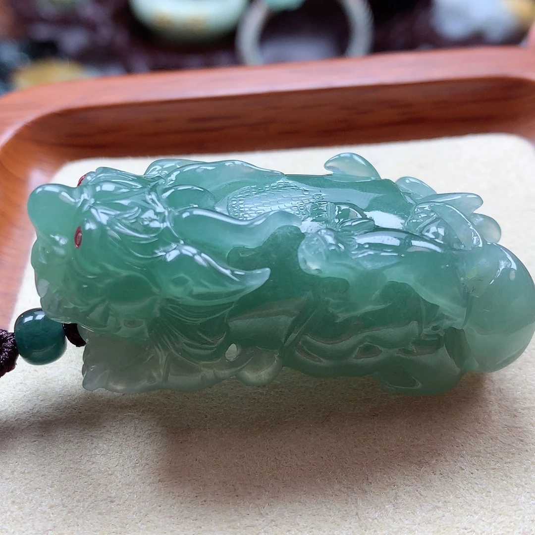 【闪购商品】翡翠未镶嵌颈饰翡翠貔貅