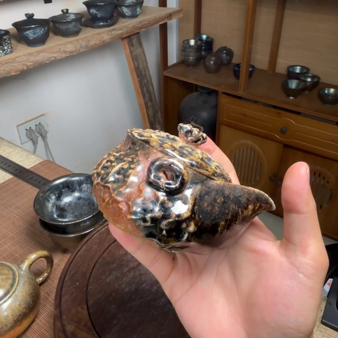 建水紫陶三木柴烧