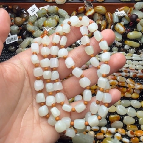 和田玉手链未镶嵌