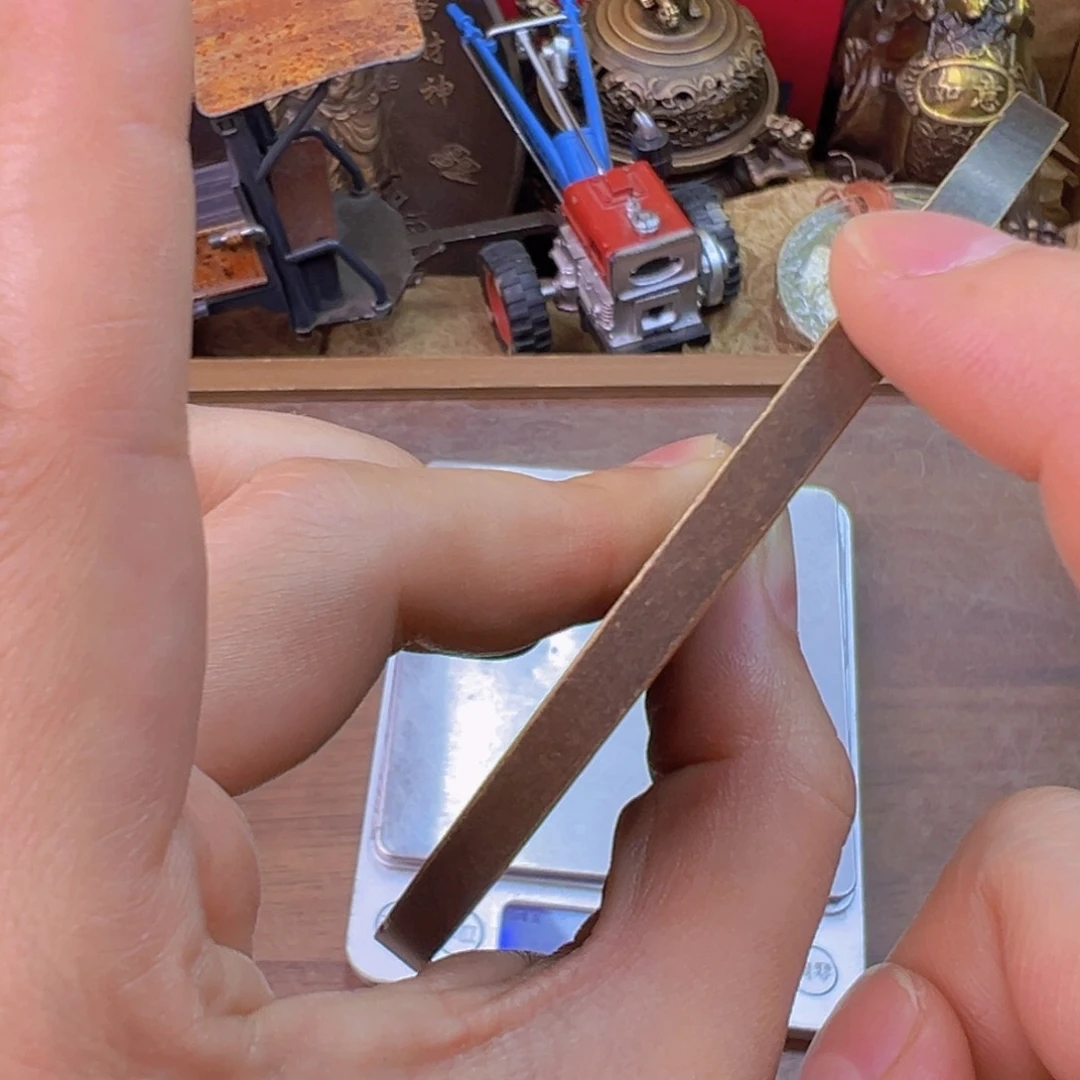 原矿风磨铜铜镜一个