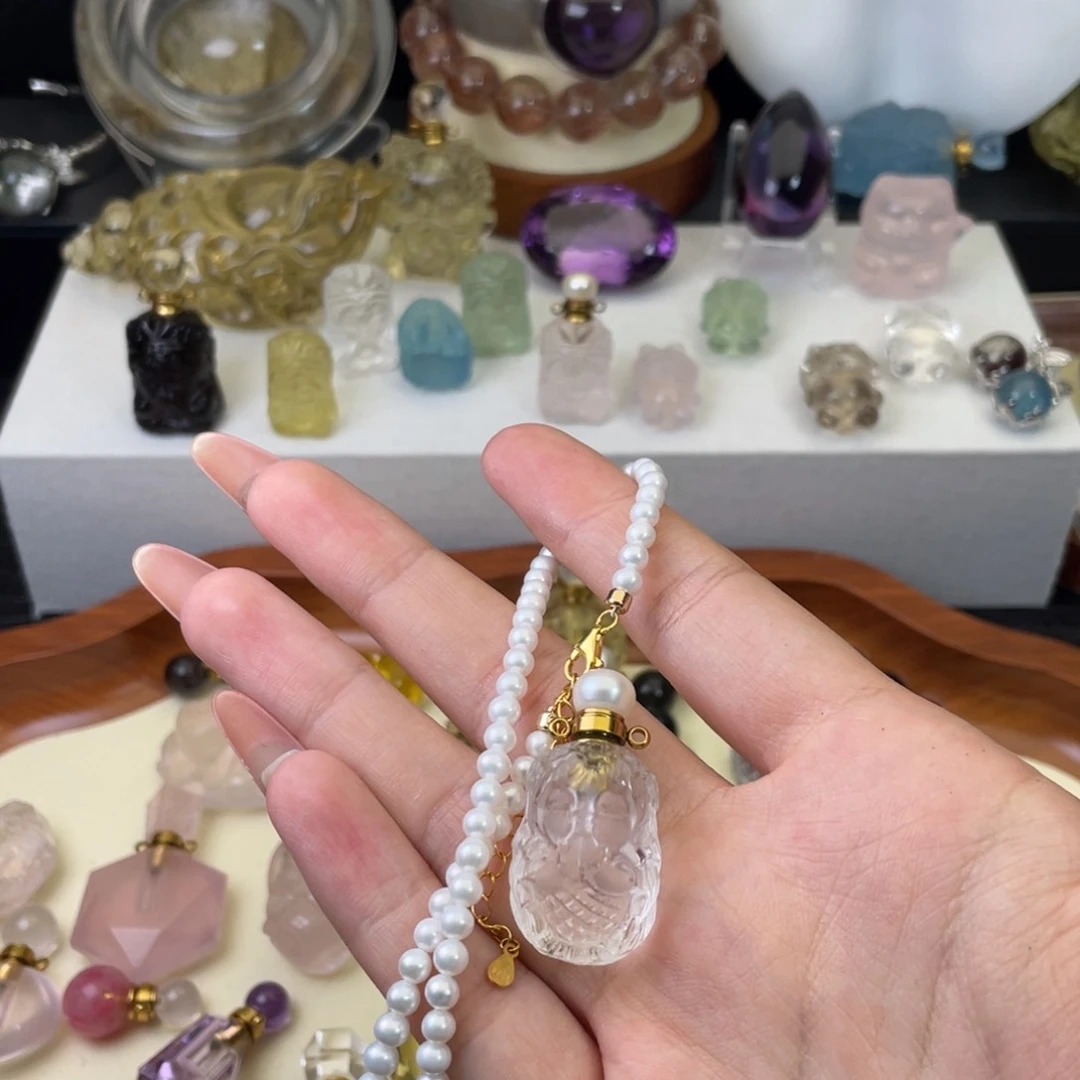 m***媛未镶嵌颈饰水晶天然水晶吊坠560