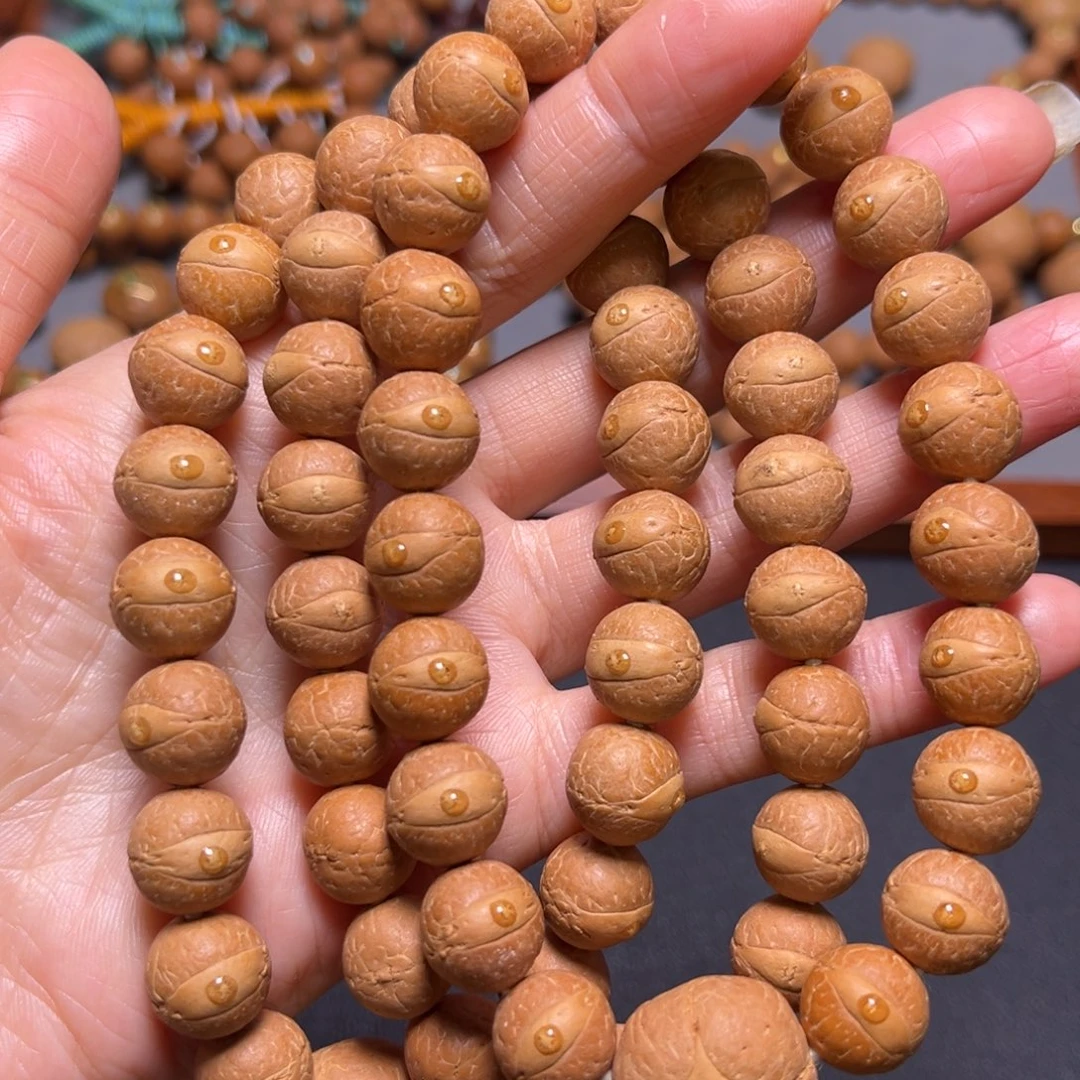 吊坠凤眼菩提12+mm2025精品玉华皮慈悲眼手串