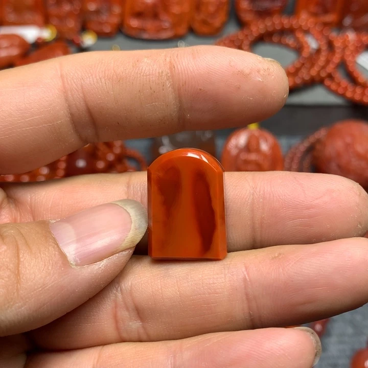 南红玛瑙吊坠(不含链)未镶嵌竺*