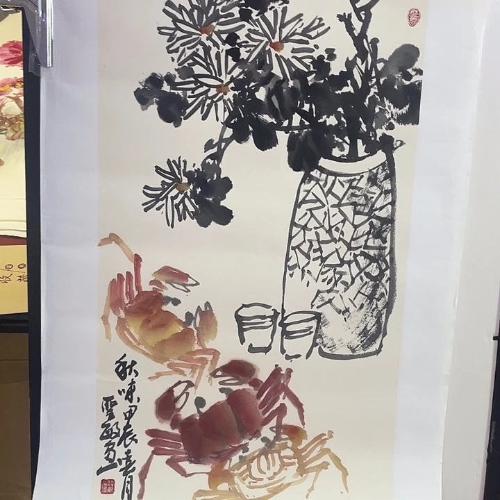 国画张圣敏先生纯手绘作品