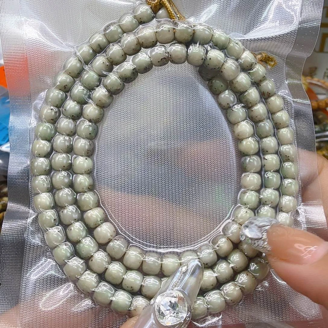 手串星月菩提83惊天半臂大留白星月菩提河豚65-108