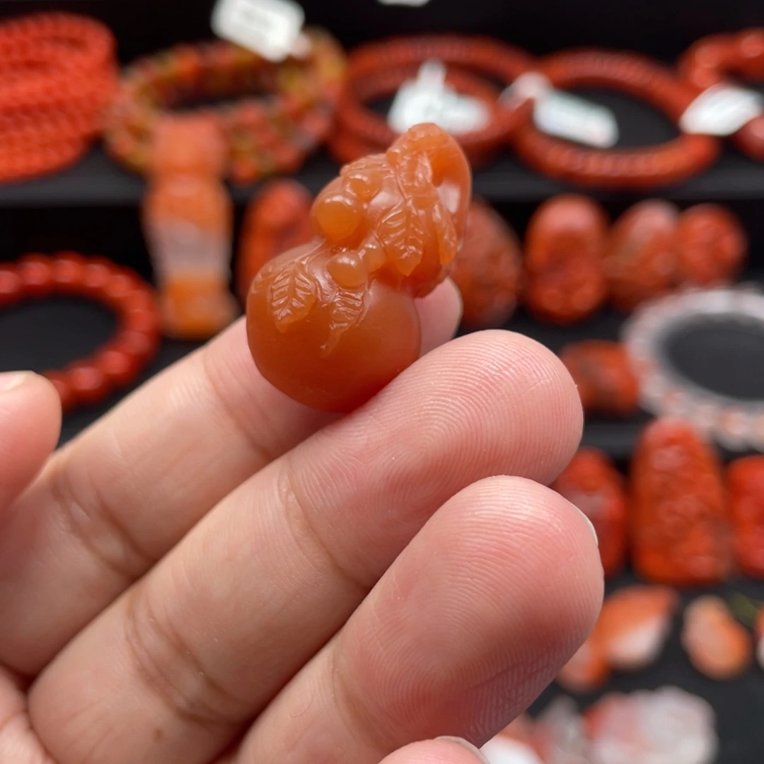 未镶嵌保山葫芦南红玛瑙