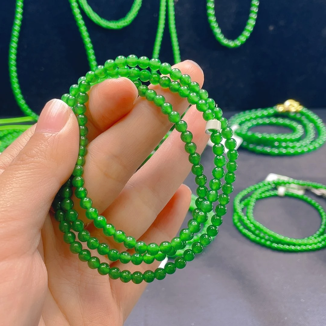 翡翠未镶嵌颈饰卡4