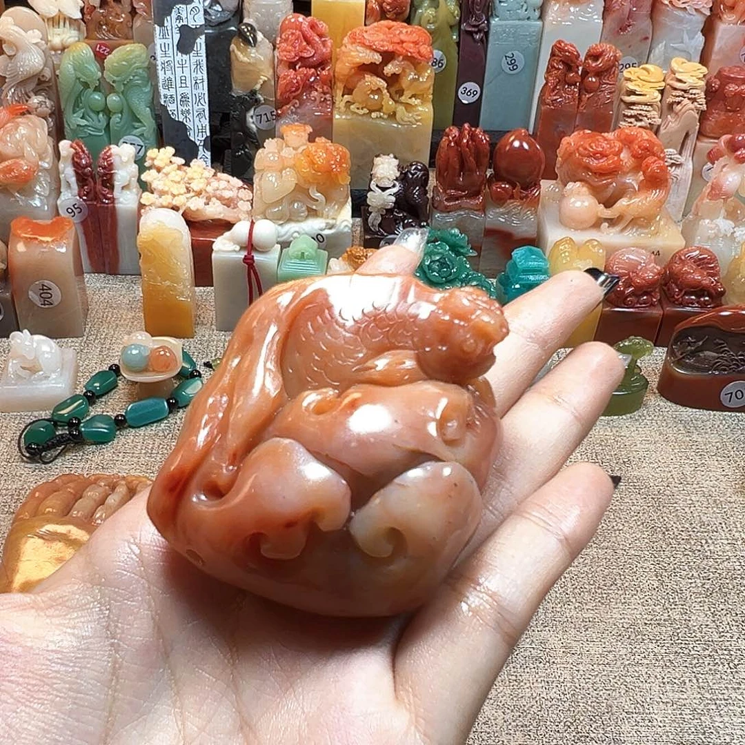 寿山石印石寿山石雕刻