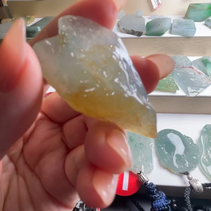 榜***颈饰未镶嵌翡翠天然翡翠