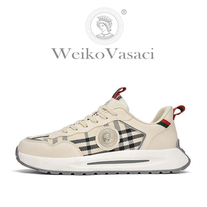 品牌：WeikoVasaci瓦萨其/轻奢时尚百搭运动休闲情侣春季潮鞋、M825