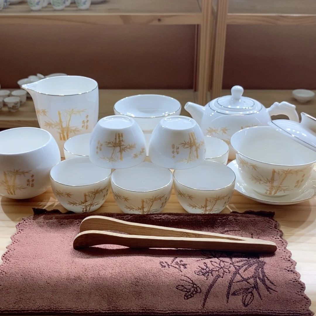 高端茶具套装步步高升16