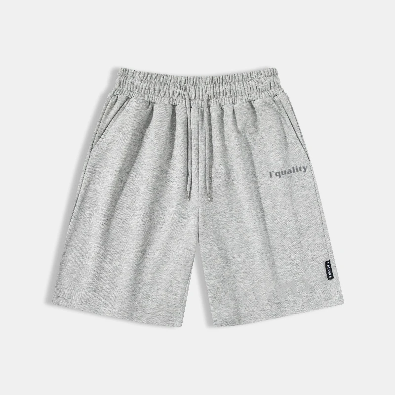 【320克毛圈棉】夏季爆款舒适宽松抽绳男女同款休闲运动潮牌五分裤