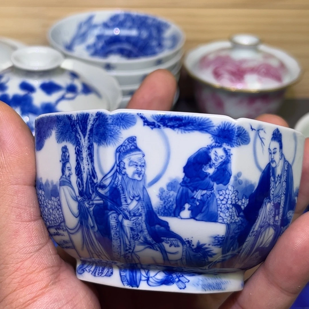 祥***年陶瓷手工手绘哈哈哈哈哈