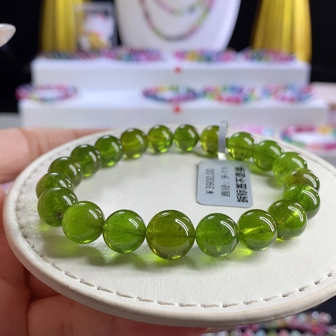 未镶嵌手链碧玺绿色