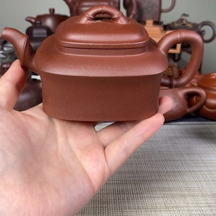 茶壶紫砂底槽清四方竹韵