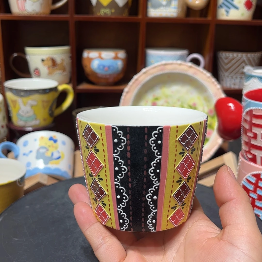 陶摆件景德镇陶瓷马克杯