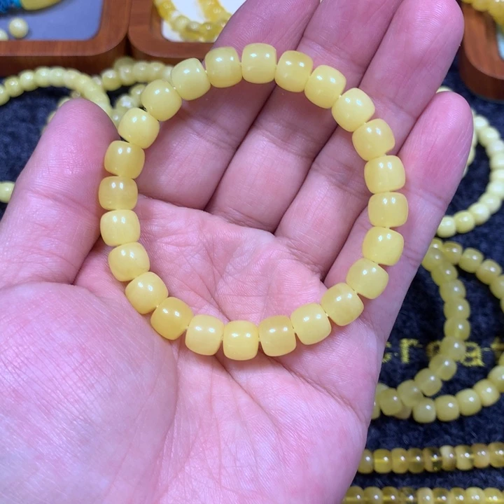 手链琥珀未镶嵌8.9
