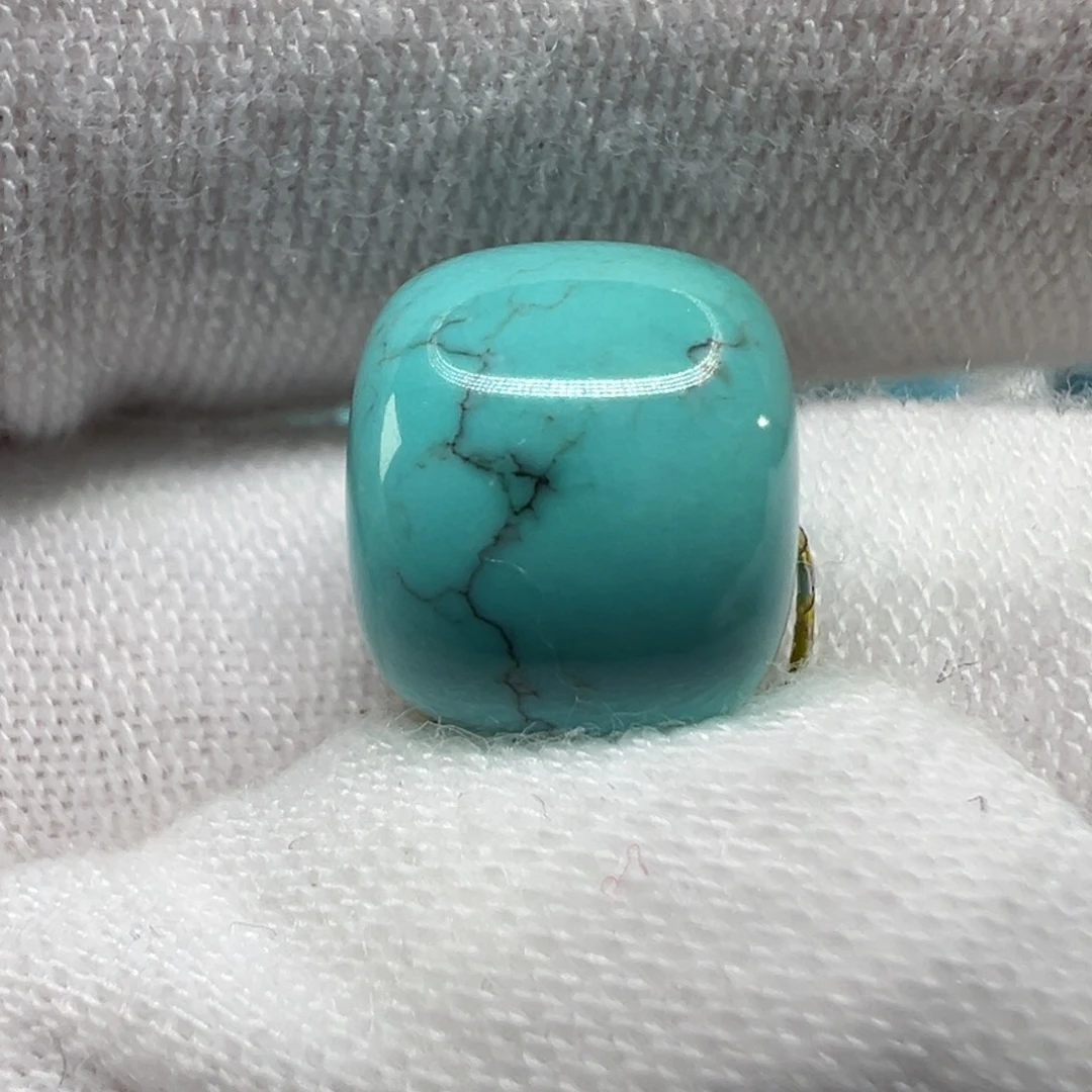 绿松石未镶嵌配饰9.5×8.2