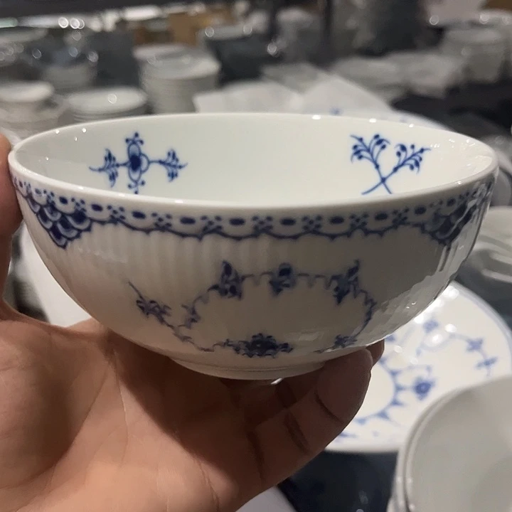 6.5唐草面碗陶瓷的