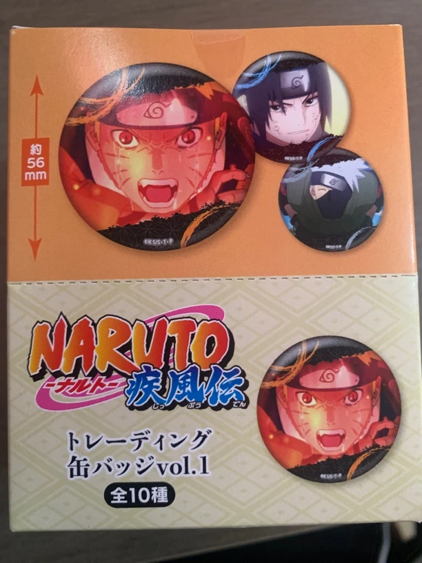 火影忍者日谷徽章集换式tv名场面吧唧谷子徽章吃谷潮玩盲盒新品拆