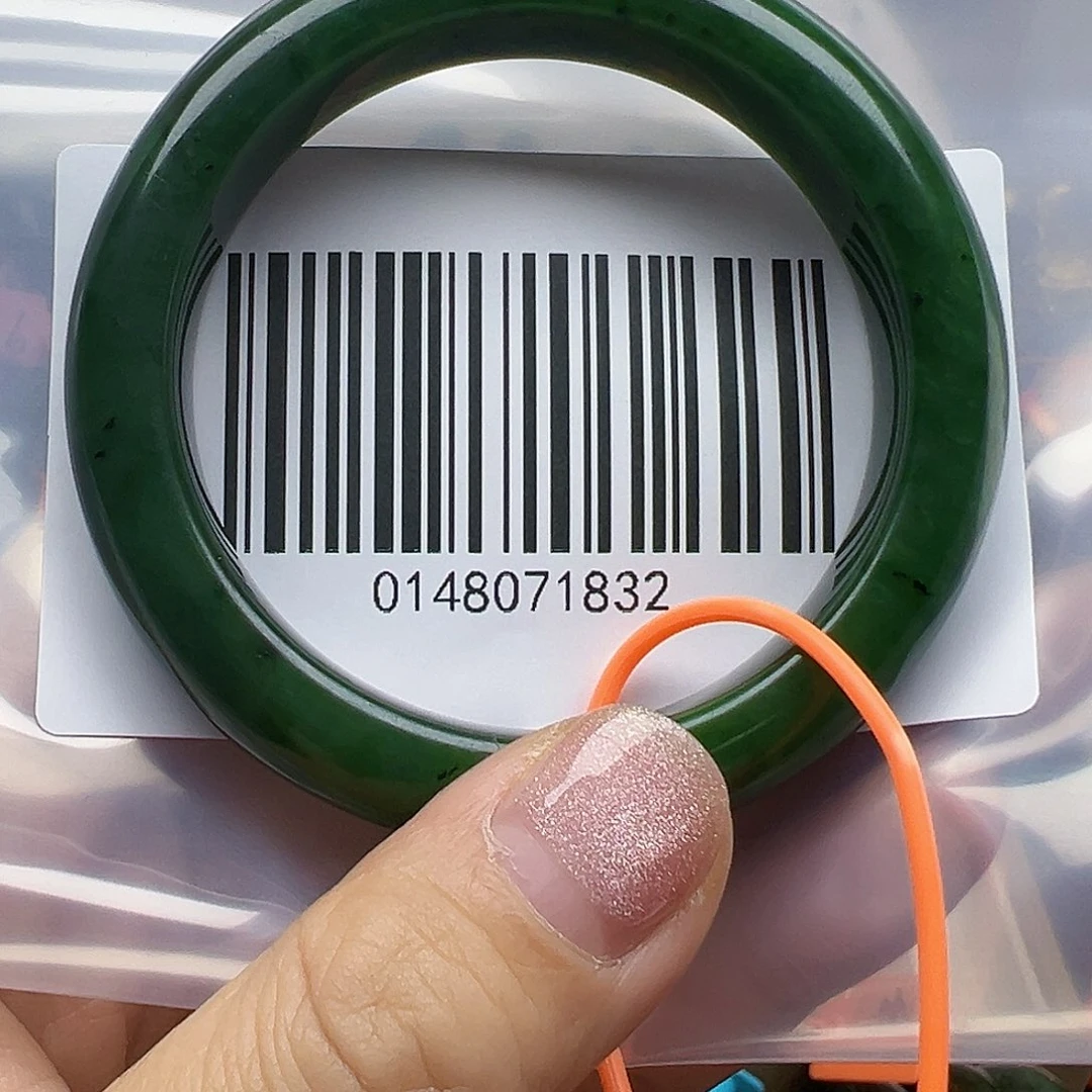 和田玉未镶嵌手镯55.2