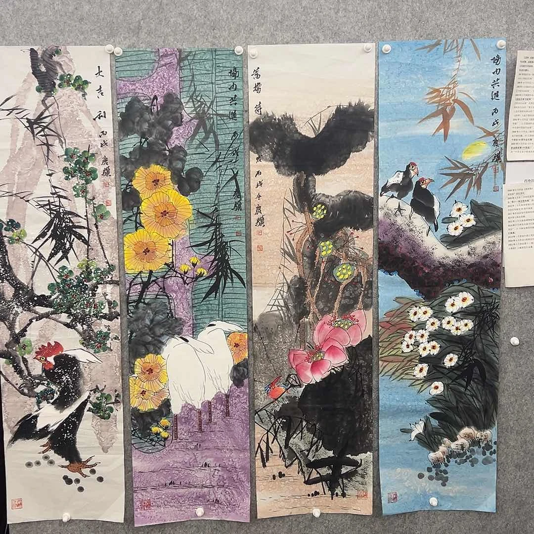 绘画韩江书画石庆骥