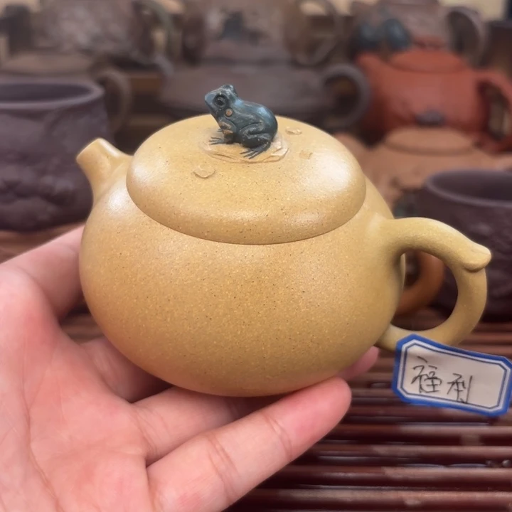 茶壶紫砂小青蛙本山段150