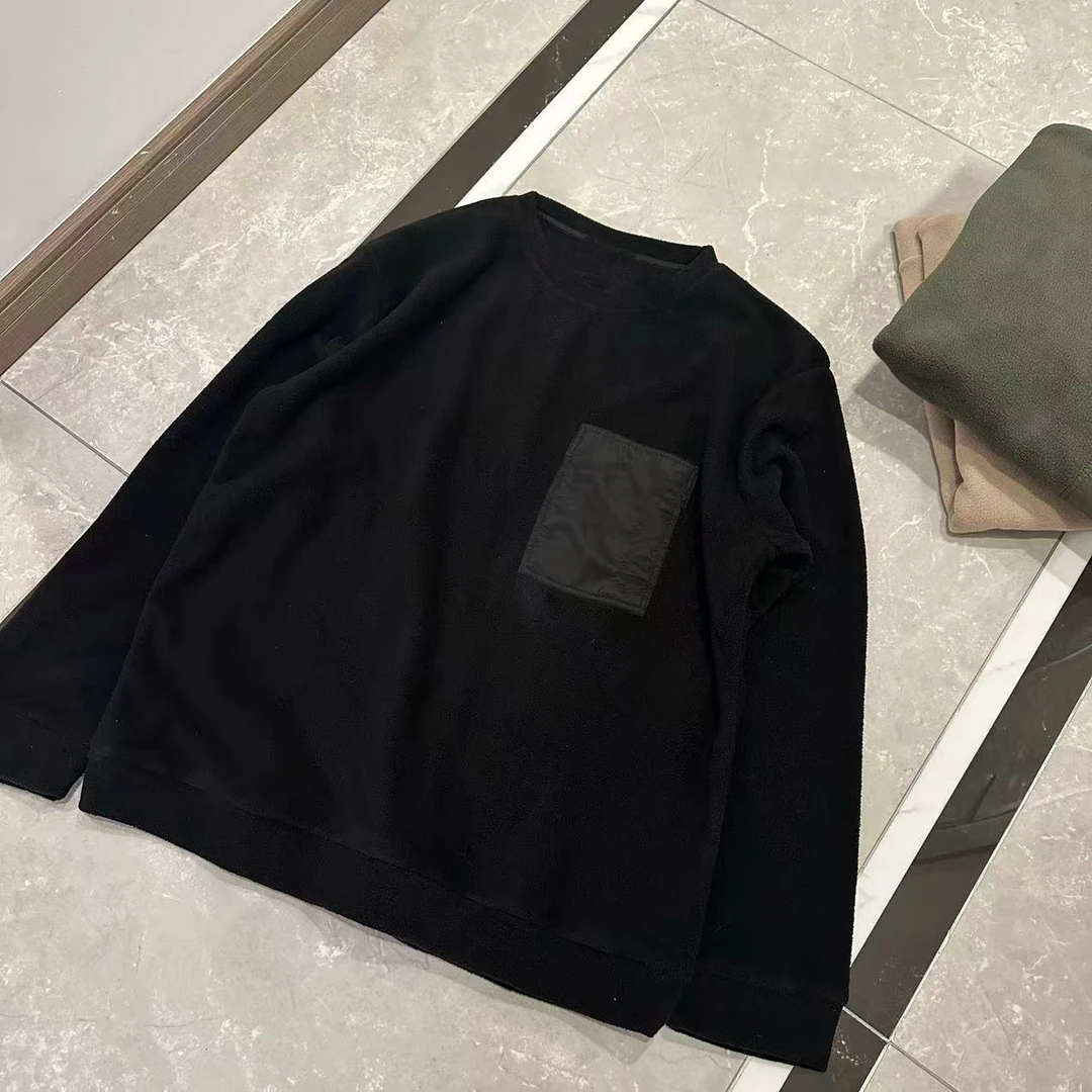 Sweet DD2024男士新款三色圆领加绒卫衣/塔