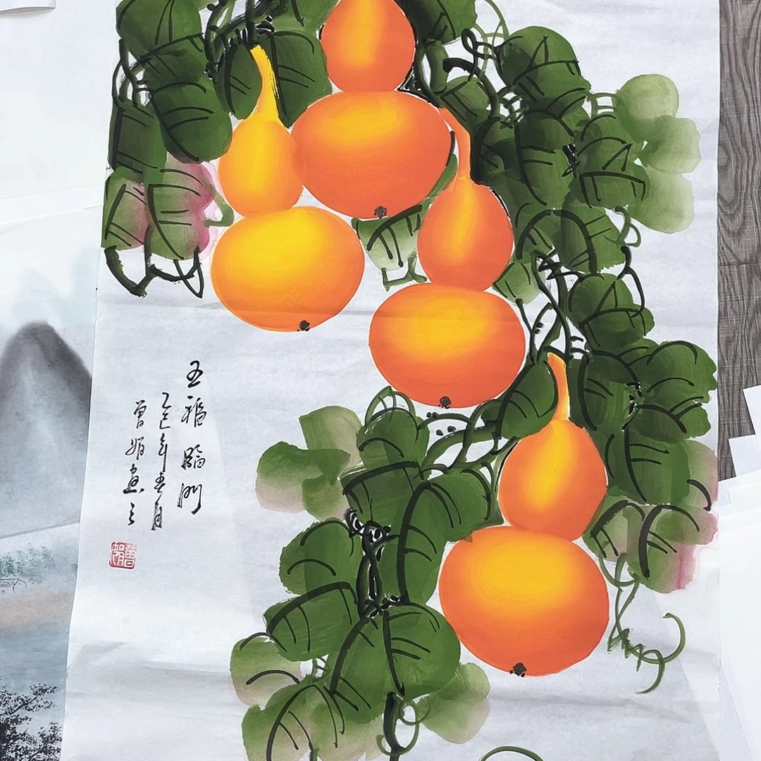 国画曾娟老师作品欣赏