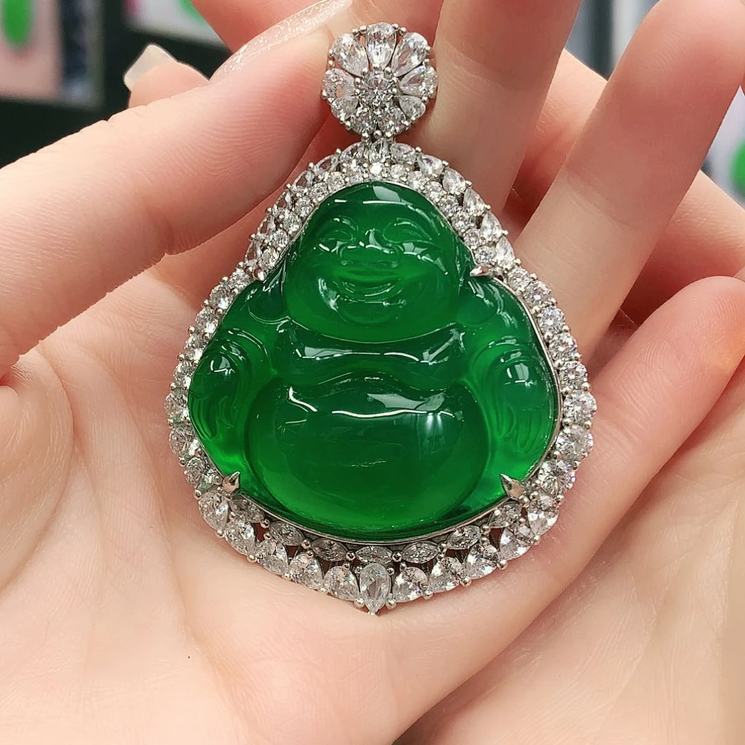 银S925镶嵌吊坠玛瑙/玉髓