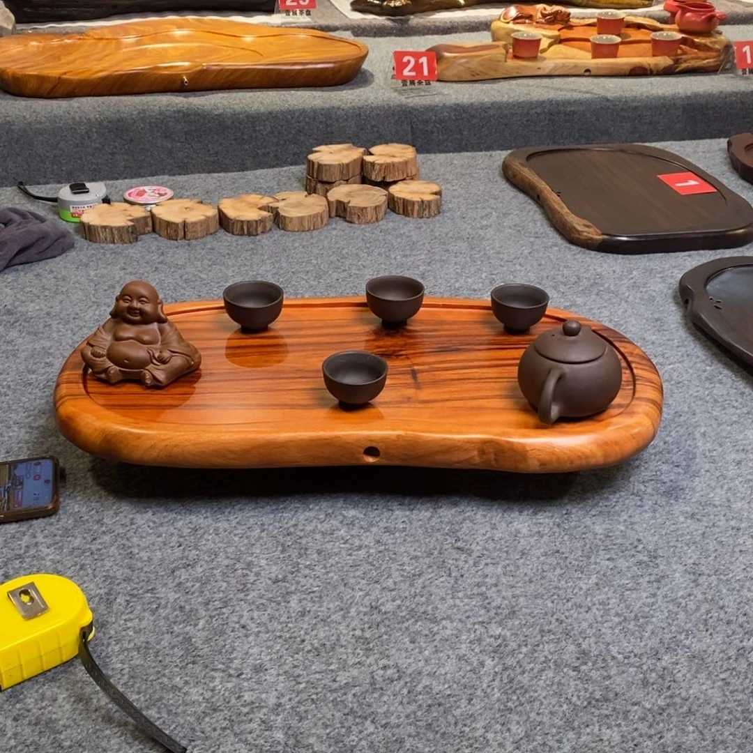 香樟木随行实木湿泡茶盘