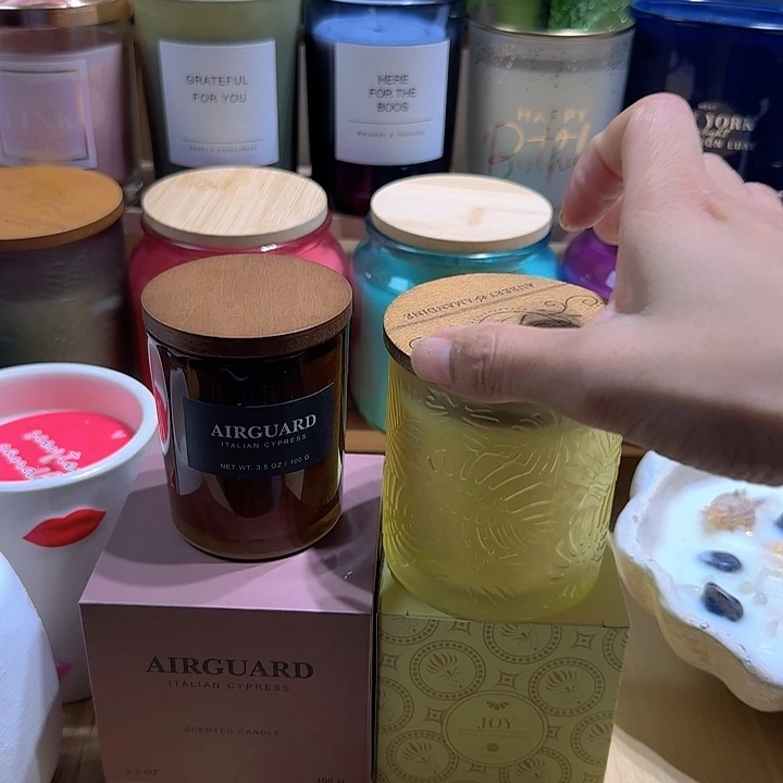 玻璃意大利丝柏➕依兰柑橘两杯