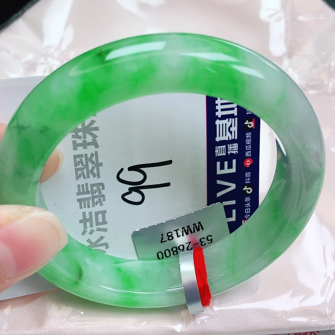 未镶嵌手镯翡翠缅甸天然A货翡翠手镯