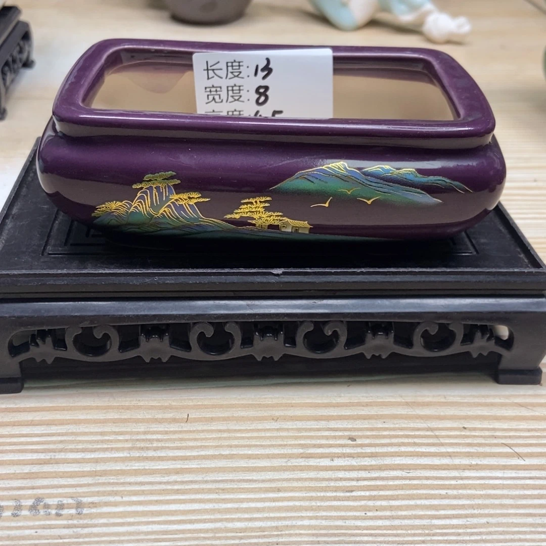 瓷片陶瓷花盆陶瓷艺术