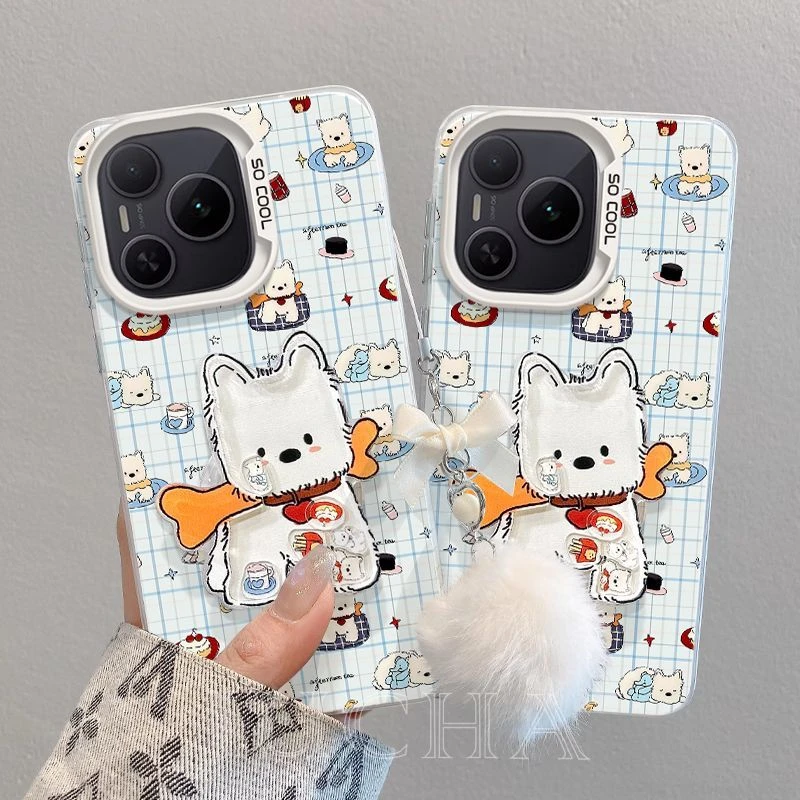 小狗摇摇乐适用荣耀power手机壳高级感轻奢honorpower防摔保护壳