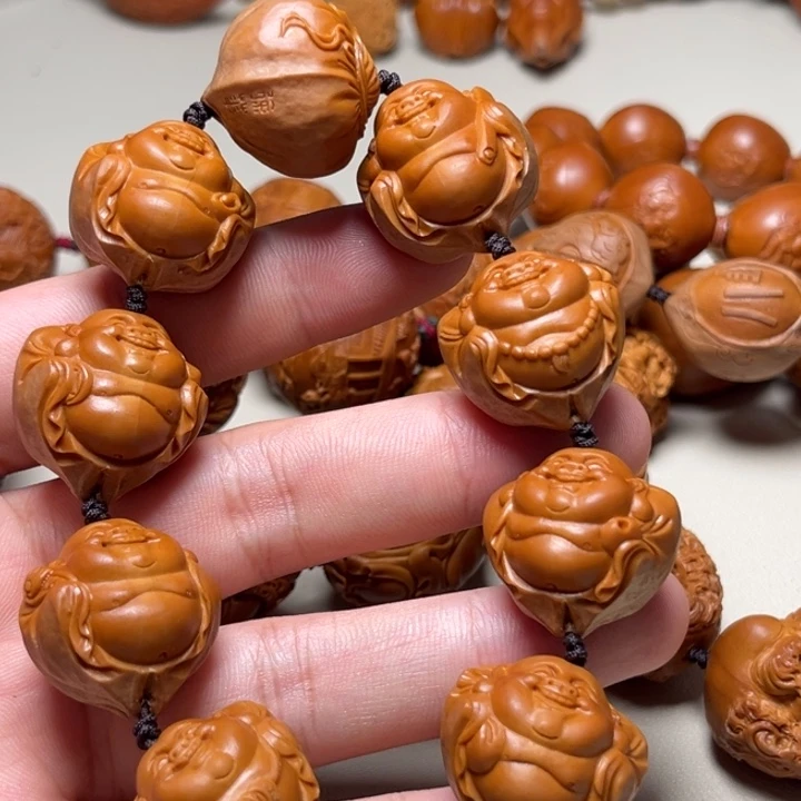 *****手串橄榄核包衣弥勒