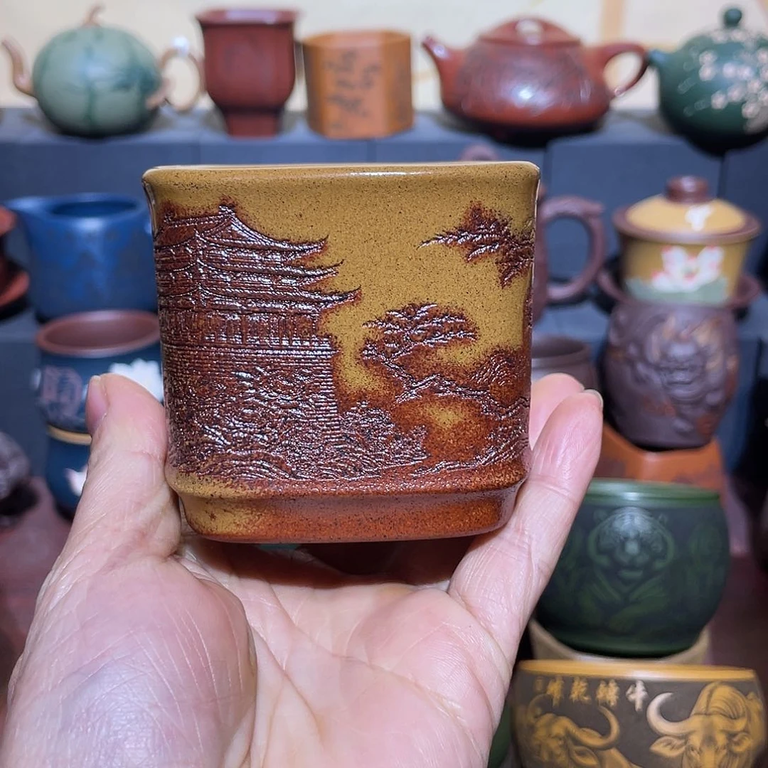 原矿紫砂手工茶具