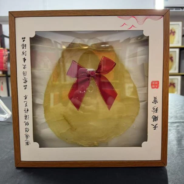 【陈老师夫妇】原装老胶厚肉白鳘赤嘴鱼胶（高档礼盒装）单个100克