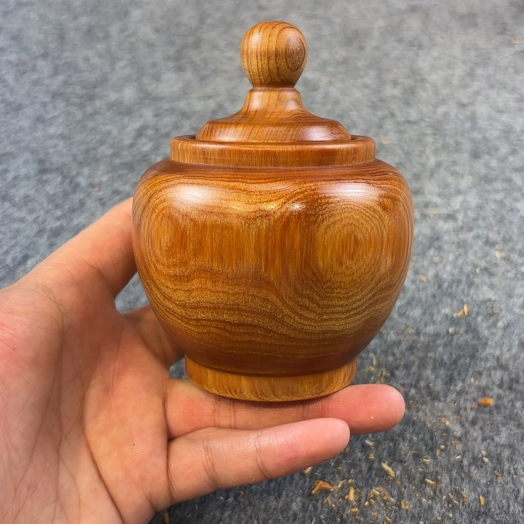 崖柏太行崖柏精品茶叶罐