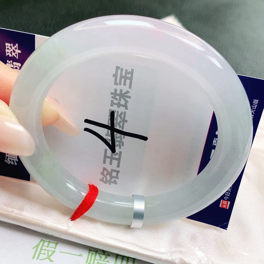 翡翠未镶嵌手镯缅甸天然a货翡翠手镯