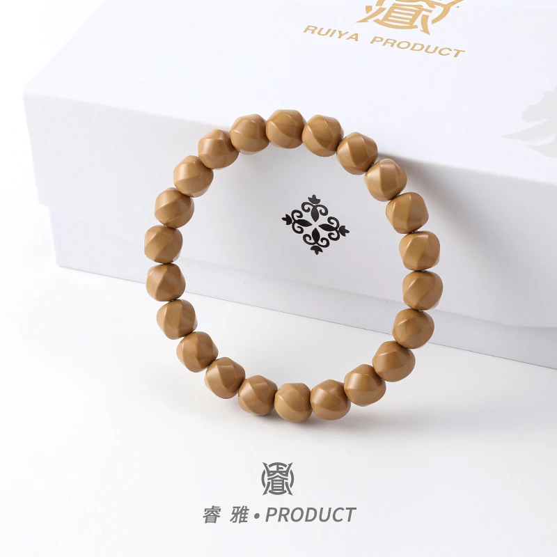【睿雅出品】喜旋S级猴头手串全品无暇猴头核桃原色无药文玩手串