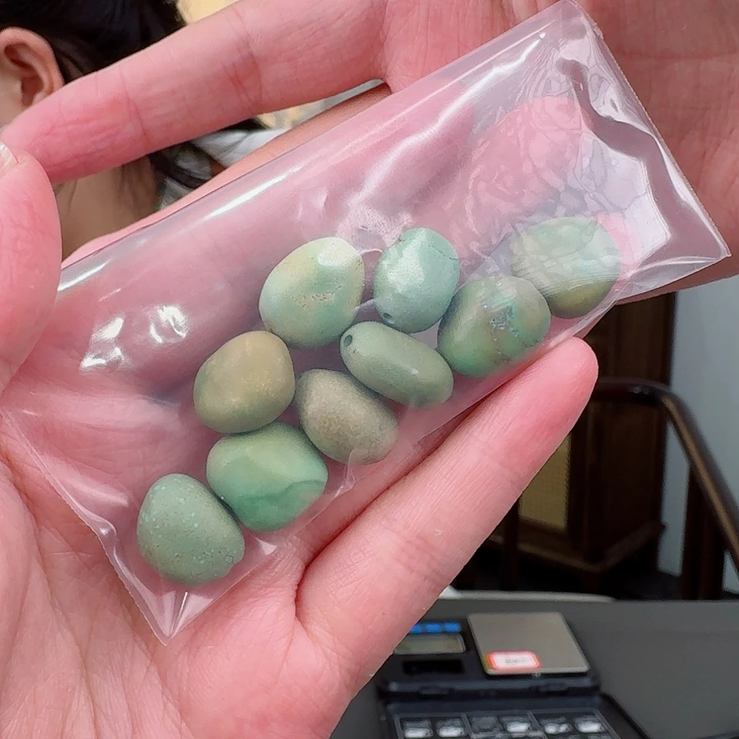 未镶嵌绿松石珠宝奇石爆*花