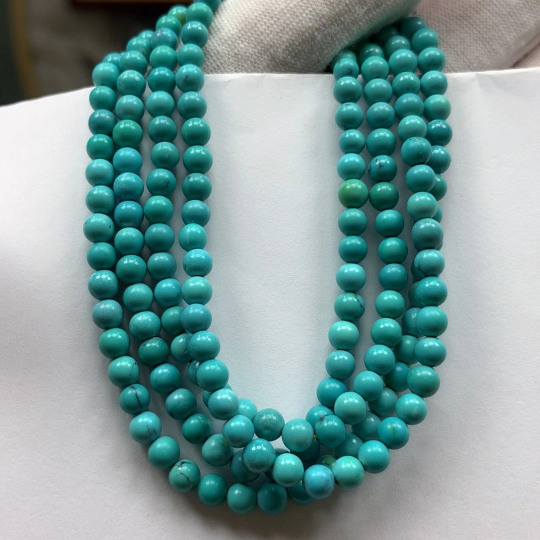 绿松石长链未镶嵌