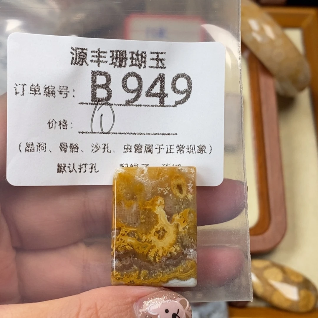 给***辣未镶嵌颈饰硅化玉